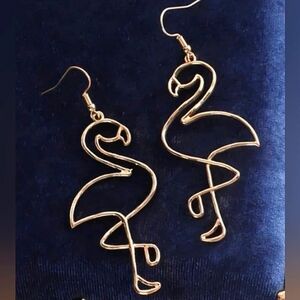 Flamingo Drop Earrings